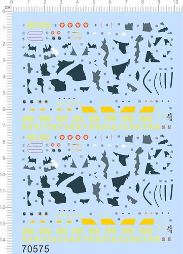 1/144 Sukhoi Su-33 Carrier-based fighter Flanker-D Sea Flanker Model Water Decal 07FC0E-D4 - KOEEK