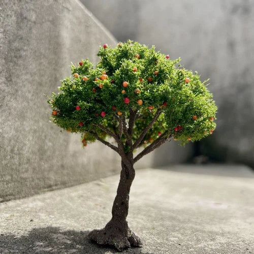 Miniature Fruit Tree Model Wire Trunk Landscape Diorama Scenery Craft Material 07FC0E-D4 - KOEEK
