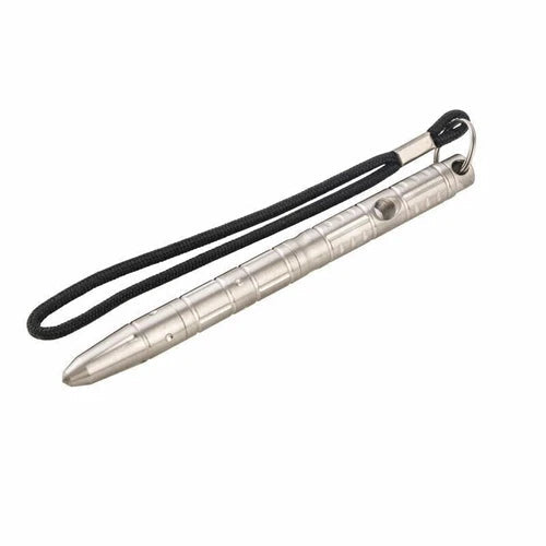 EDC Stainless Steel Pocket Ball Pen Ballpoint Pen Office Signature Outdoor Tool 07FC0E-D4 - KOEEK
