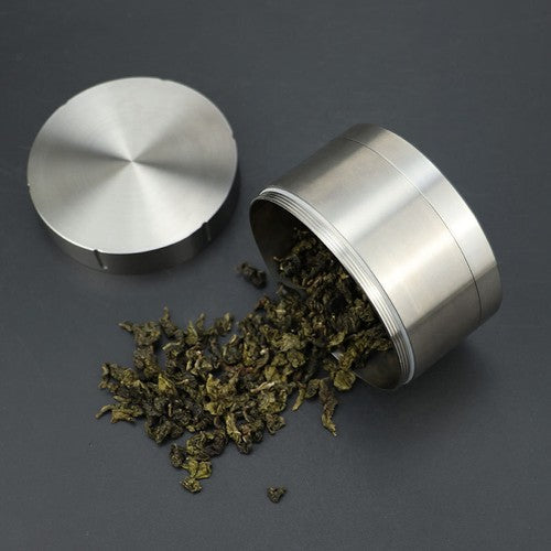 Titanium Alloy Waterproof Case EDC Outdoor Travel Sealed Medicine Storage Box 07FC0E-D4 - KOEEK