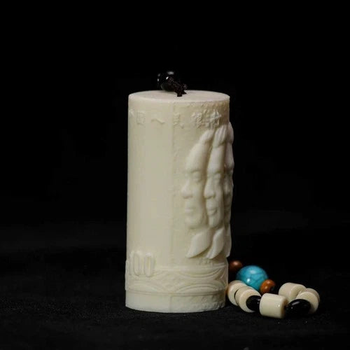 Handcrafted Classic Pendant Chinese Carved Hanging Ornament 07FC0E-D4 - KOEEK