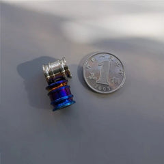 Titanium Knife Lanyard Bead Paracord Necklace Pendant Bracelet Making EDC Beads 07FC0E-D4 - KOEEK
