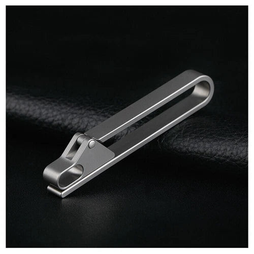 EDC Titanium Alloy Quick Buckle Detach Belt Waist hanging Keychain Key Ring Tool 07FC0E-D4 - KOEEK