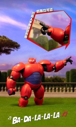 Authentic Gong Hello I Am Baymax Big Hero Assembled Model Trend Art Toys Display 07FC0E-D4 - KOEEK