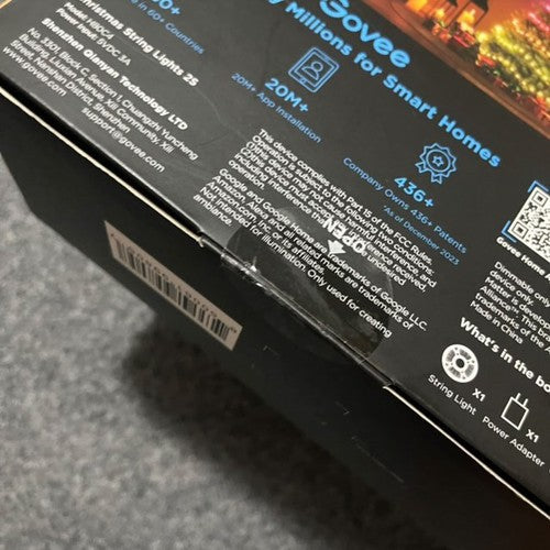 Govee - 65.6ft Green Christmas String Lights 2S - Multi Color- 200 LEDs SEALED GOVEE - KOEEK