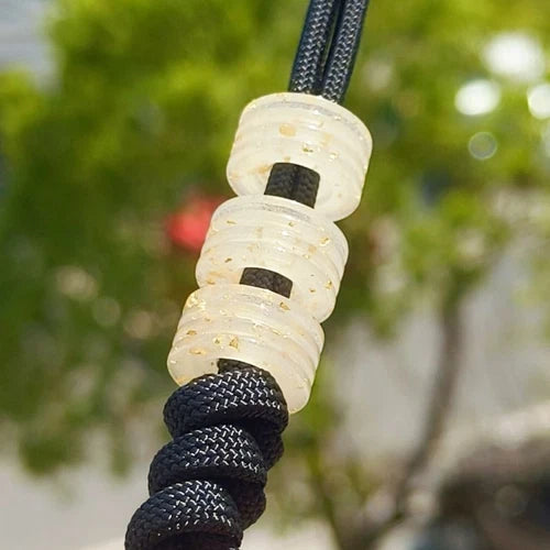 Glow in the Dark Knife Lanyard Bead Paracord Pendant Bracelet Making Bead EDC 07FC0E-D4 - KOEEK