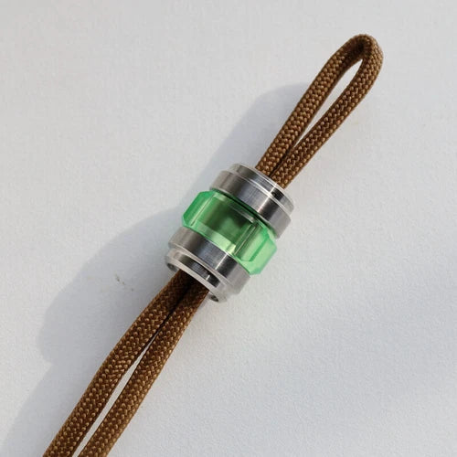 EDC Titanium Resin Knife Lanyard Bead Paracord Necklace Pendant Bracelet Making 07FC0E-D4 - KOEEK