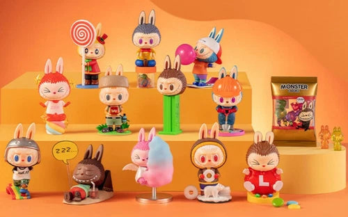 AUTHENTIC  The Monsters Candy Series Blind Box Figure Cute Toy Confirmed 07FC0E-D4 - KOEEK