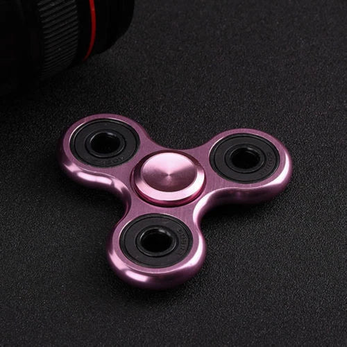 Three-wheel Fidget Alloy Finger Rotating Pressure Hand Table Toy EDC Adhd Autism 07FC0E-D4 - KOEEK