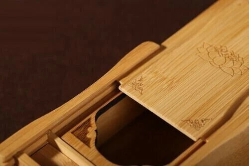 4.2" Portable Buddha Wood Bamboo Altar Butsudan Shrine God Zen House Pet Ashes 07FC0E-D4 - KOEEK