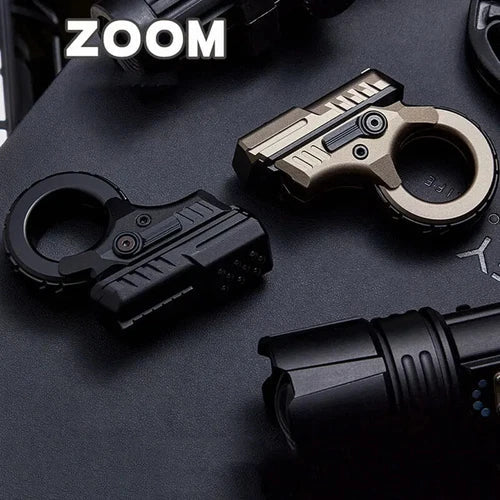 Fidget Spinner Hand Spinner ADHD Tool Alloy Zoom Ratchet Wheel Fidget Ring EDC 07FC0E-D4 - KOEEK