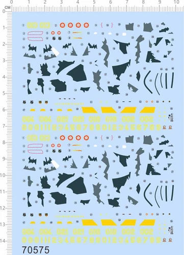 1/144 RUSSIA CY-33 Sukhoi Su-33 Carrier-based Fighter Model Water Slide Decal 07FC0E-D4 - KOEEK