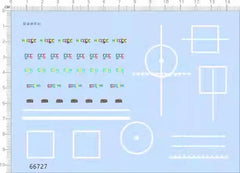 1/350 USN Ticonderoga-class Guided-missile cruiser CG-47 Model Water Slide Decal 07FC0E-D4 - KOEEK