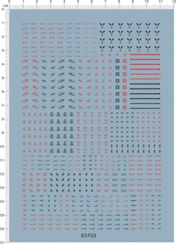 RG MG HG 1/100 1/144 Caution Danger GDM Figure Model Markings Water Slide Decal 07FC0E-D4 - KOEEK