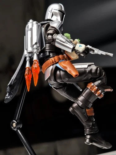 Blokees Star Wars The Mandalorian Din Djarin Grogu Bo-Katan Model Kit Figure BLOKEES - KOEEK