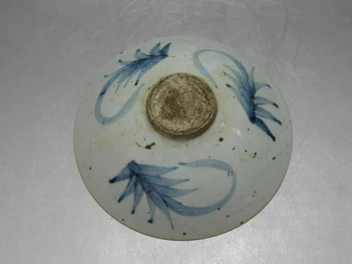 China Blue and white porcelain old Bowl Painted Chinese characters "福" Hat shape 07FC0E-D4 - KOEEK