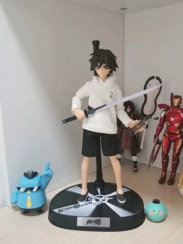 in Stock GONG ANIME SCISSOR SEVEN WU LIUQI 1/8 ARTICULATED FIGURE TOYS 07FC0E-D4 - KOEEK