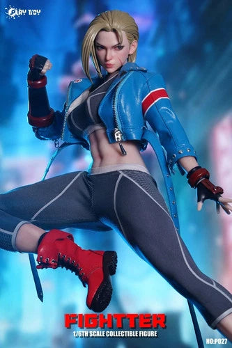 PLAY TOY P027 1/6 The Fighter 6 Girl Cammy Female Action Figure Model In Stock PLAY_TOY - KOEEK
