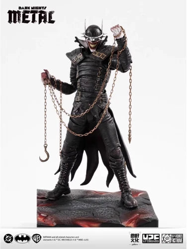 IN stock LPZZ 1/12 Dark Knight Metal The Batman Who Laughs 6" Action Figure LPZZ - KOEEK