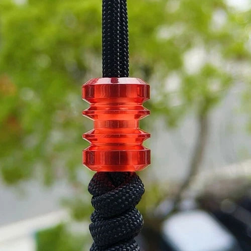 Resin Knife Lanyard Bead Necklace Paracord Pendant Bracelet Bead Charm DIY EDC 07FC0E-D4 - KOEEK