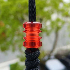 Resin Knife Lanyard Bead Necklace Paracord Pendant Bracelet Bead Charm DIY EDC 07FC0E-D4 - KOEEK