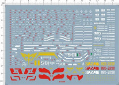 Detail Up 1/144 HG MSN-04 SAZABI Ver.Ka Model Kit Water Slide Decal 61655 07FC0E-D4 - KOEEK