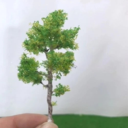 6.3in Model Wire Tree Birch Street Tree Diorama Landscape Scene 07FC0E-D4 - KOEEK