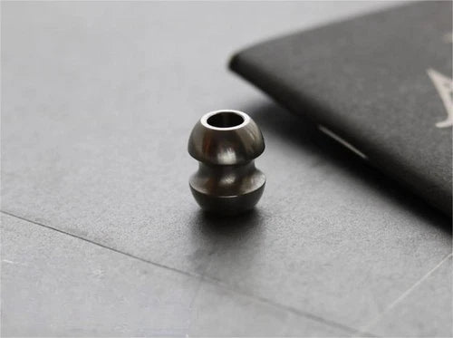 EDC Titanium Alloy Knife Lanyard Bead Paracord Pendant Keychain Bracelet DIYBead 07FC0E-D4 - KOEEK