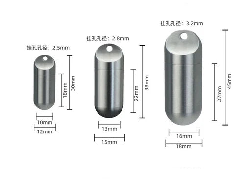 Outdoor Waterproof Box Portable Pendant Key Chain Seal Storage Container Box EDC 07FC0E-D4 - KOEEK