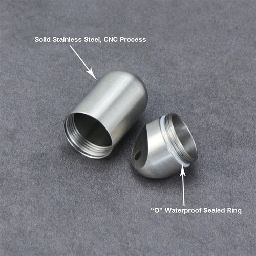 Outdoor Waterproof Box Portable Pendant Key Chain Seal Storage Container Box EDC 07FC0E-D4 - KOEEK