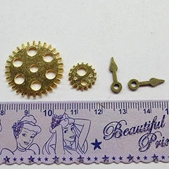 100g Clock Gears Clock Parts Gold Metal Gears Steampunk Gears Assorted Gears 07FC0E-D4 - KOEEK