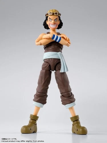 Bandai S.H.Figuarts One Piece USOPP -Romance Dawn- Action Figure in Stock BANDAI - KOEEK