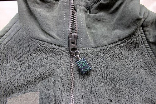 Titanium Alloy Knife Lanyard Bead Cubic Paracord Pendant Multicolor Zip Pull EDC 07FC0E-D4 - KOEEK