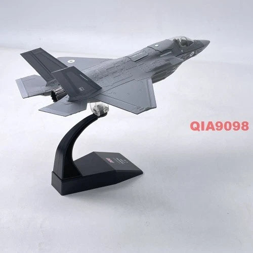 1/72 Scale UK Royal Air Force F-35B Stealth Aircraft  Metal + Plastic Model 07FC0E-D4 - KOEEK