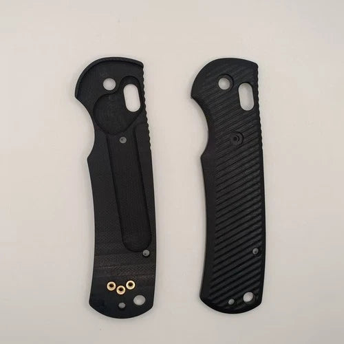 2PC Knife Handles Patch Handle Scales G10 Twill for Benchmade Griptilian 550/551 07FC0E-D4 - KOEEK