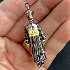 Brass Chinese Zombie Statue Pendant Decor 07FC0E-D4 - KOEEK