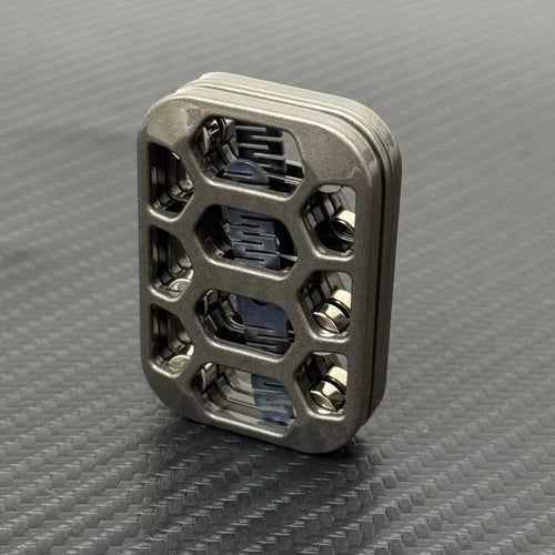 Unique Hollowed-out Design Zinc Alloy Fidget Slider EDC Fidget Toy Office Gadget 07FC0E-D4 - KOEEK