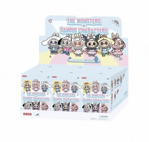 POP MART THE MONSTERS × Sanrio Characters Series Vinyl Plush Pendant Blind Box POP_MART - KOEEK