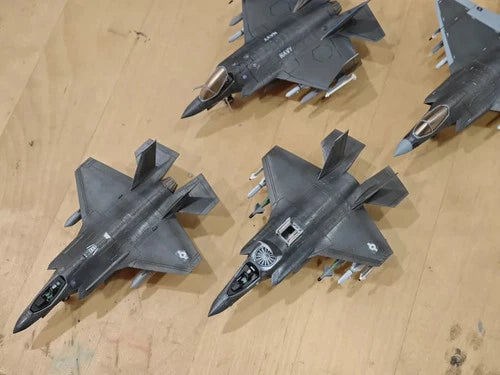 3D Printed KIT 1/144 US F-35B Joint Strike Fighter Unpainted Model 07FC0E-D4 - KOEEK