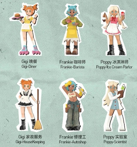 Peach Riot Rush Hour Series Confirmed Blind Box Figure Toy Gift HOT!! 07FC0E-D4 - KOEEK