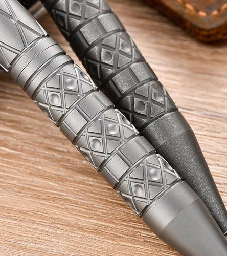 Titanium Alloy Ballpoint Pen Office Signature Gel Pen W/ Clip Outdoor EDC Tools 07FC0E-D4 - KOEEK