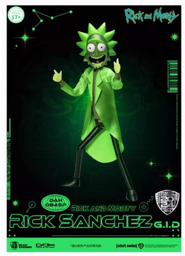 Beast Kingdom Rick and Morty Rick Luminous Edition Action Figure In Stock BEAST_KINGDOM - KOEEK