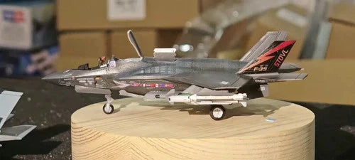 3D Printed KIT 1/144 US F-35B Joint Strike Fighter Unpainted Model 07FC0E-D4 - KOEEK
