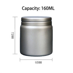 EDC Solid Titanium Alloy Outdoor Camping Dust-proof Jewelry Storage Tea Pill Box 07FC0E-D4 - KOEEK