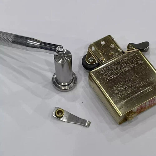 A Set of Repair Tools + Replacement Parts for Zippo Lighter Multiple Versions 07FC0E-D4 - KOEEK