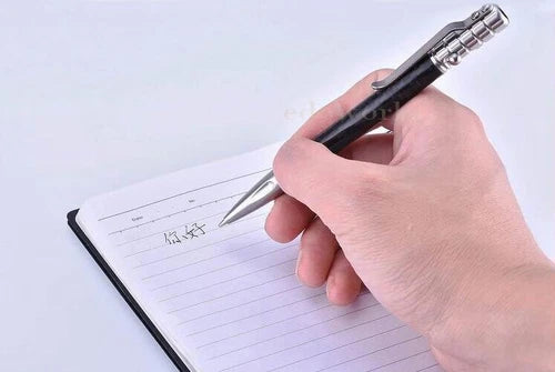 MG Carbon Fiber Pocket Ball Pen Business office Daily Signature Pen Portable EDC MG - KOEEK
