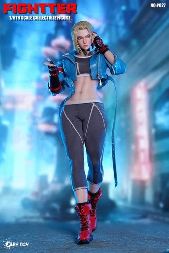 PLAY TOY P027 1/6 The Fighter 6 Girl Cammy Female Action Figure Model In Stock PLAY_TOY - KOEEK