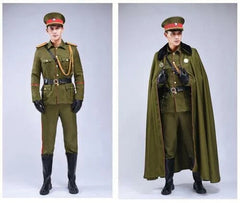 Male Military Army Cosplay Uniform Costume Outfits Party Full Suit Sets 07FC0E-D4 - KOEEK