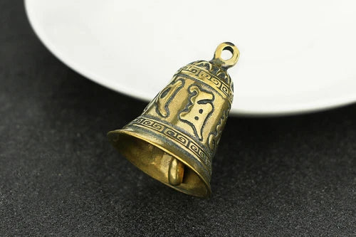 Solid Brass small bell Figurine Statue Home Ornament Figurines Collectibles 07FC0E-D4 - KOEEK
