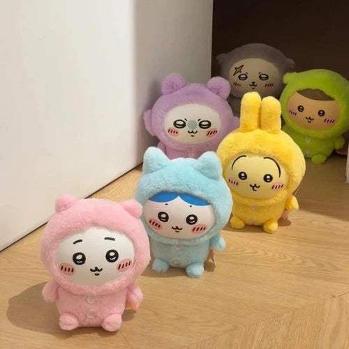 MINISO Chiikawa Pajamas Face Changing Confirmed Blind Box Keychain Vinyl Figure MINISO - KOEEK